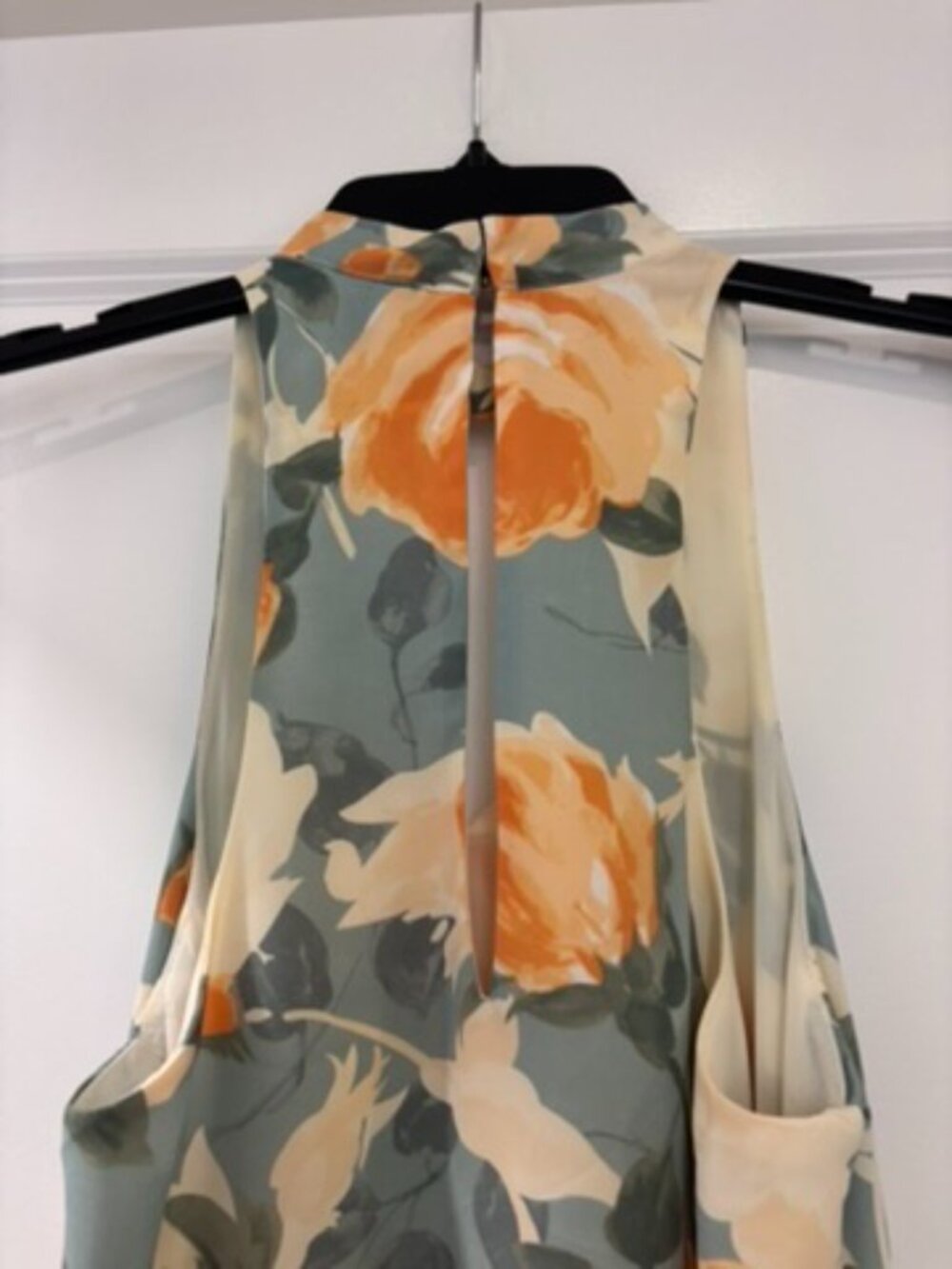 Lulus Part of Your World Dusty Sage Floral Print Swing Dress - Picture 12 of 13